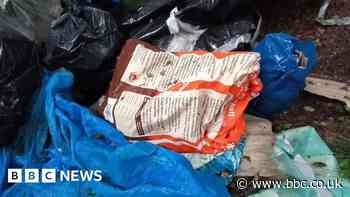 Large amount of waste dumped in Savernake Forest