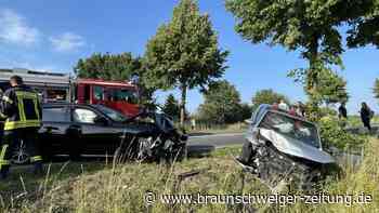 Schwerer Verkehrsunfall auf K74 bei Lengede - Drei Verletzte