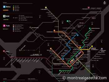 New design puts REM, bus rapid transit corridor on Montreal transit map