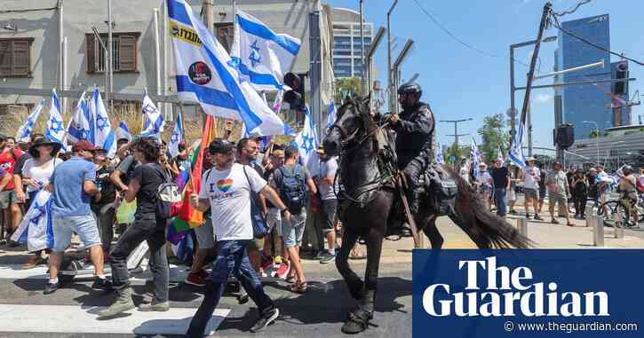 Protests across Israel after parliament initially approves judicial overhaul bill