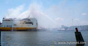 Fatal Cargo Ship Fire Is Out, More Than Five Days Later
