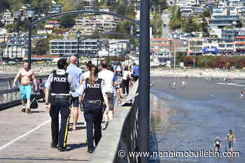 Three men arrested after foot chase on B.C. waterfront promenade