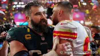 Chiefs' Travis Kelce explains how it felt to defeat brother Jason Kelce, Eagles in Super Bowl: 'It was weird'