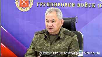 Russlands Verteidigungsminister droht mit Streubomben