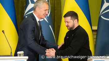 Beitritt: Nato macht Ukraine Hoffnung - Selenskyj enttäuscht