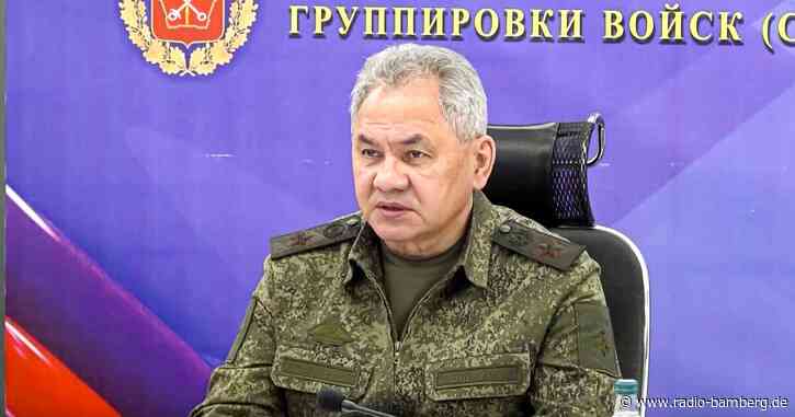 Russlands Verteidigungsminister droht mit Streubomben