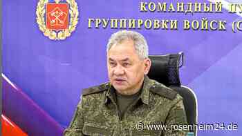 Russlands Verteidigungsminister droht mit Streubomben