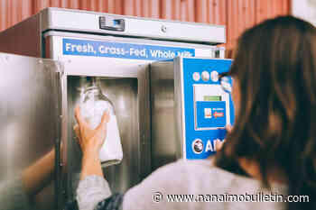 Milk on tap dispenser from Vancouver Island believed to be Canada’s first