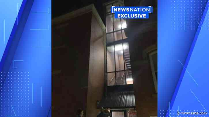 Photo shows makeshift rope used in Burham prison escape