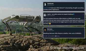 Fans left unable to sleep after watching 'terrifying' killer robots documentary on Netflix