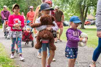 Today's the day (in Thunder Bay) the teddy bears had their picnic