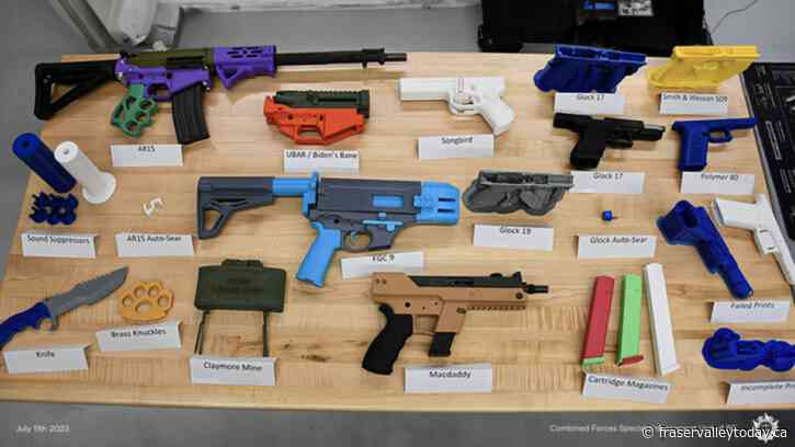 Combined Forces Special Enforcement Unit of BC warns public about 3D printed guns