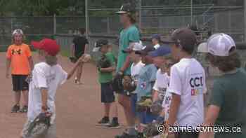 Barrie Baycats' youth baseball camps hit a home run with record turnout