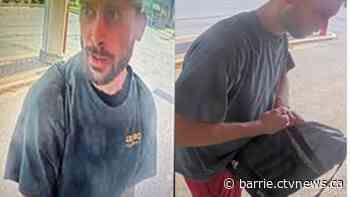 Victim robbed at knifepoint at Barrie ATM, suspect wanted