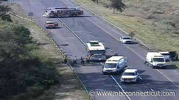 Crash closes part of Route 9 South in Cromwell