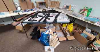 Mounties seize guns, cannabis, illegal tobacco near Calgary
