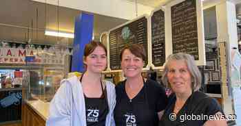 Calgary-area family celebrates 75 years of running ice cream shop