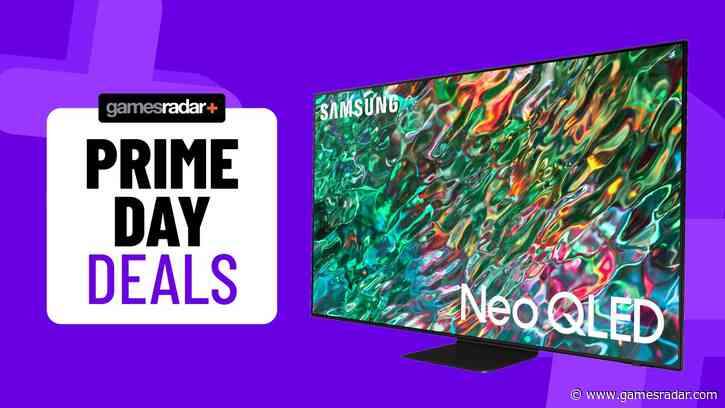 This 55" Samsung QLED gaming TV is at its lowest price ever by far for Prime Day