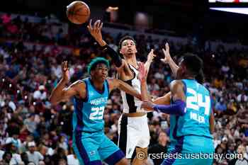 No. 1 pick Victor Wembanyama has more lows than highs in NBA Summer League debut