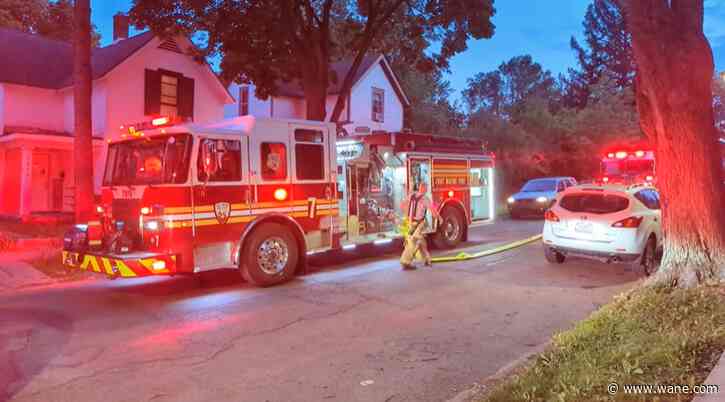 Firefighters tackle fire northwest of downtown Fort Wayne
