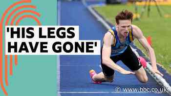 UK Athletics Championships: Max Burgin falls at 800m finish to take bronze