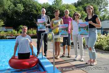 Bad Oeynhausen: Sponsorenschwimmen im Freibad Lohe mit viel Programm
