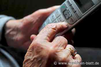 Schockanruf in Bünde: Betrüger erbeuten zehntausende Euro