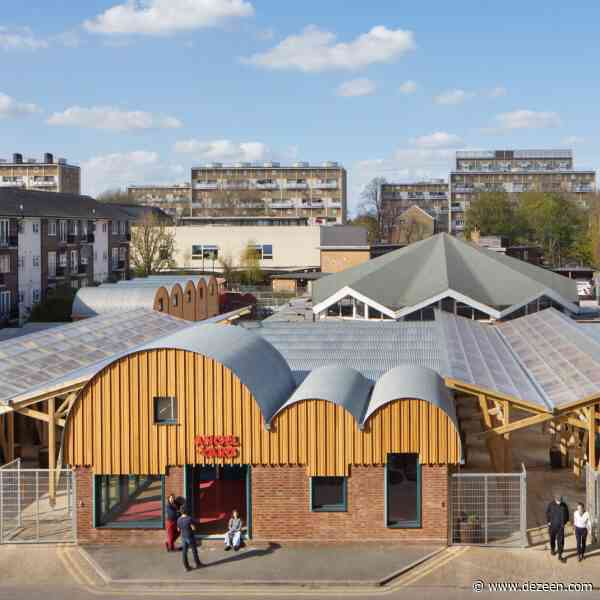 Jan Kattein Architects converts garages into studios for young entrepreneurs