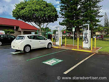 Hawaii ahead of the pack in installation of EV fast chargers