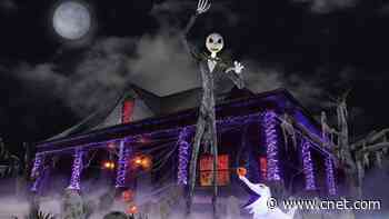 Home Depot's Newest Giant Skeleton Is a 13-Foot Jack Skellington     - CNET