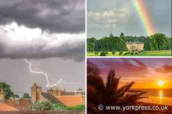 7 amazing photos of our 'summer' weather - sun and storms