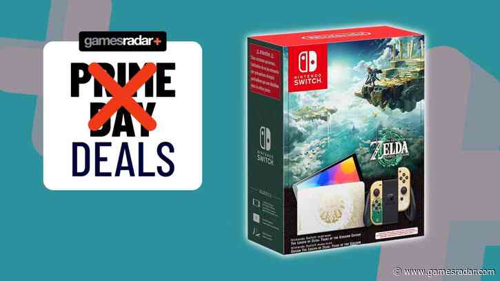 This great Zelda Tears of the Kingdom OLED Switch deal isn't even part of Prime Day