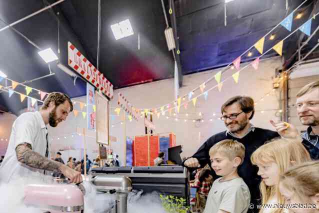 Antwerpenaar Elias (35) maakt vegan ijs met vloeibaar stikstof: “Je koopt niet alleen een ijsje, maar ook een sterrenrestaurant-beleving”