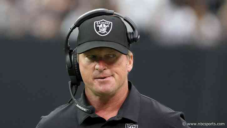 Jon Gruden intends "to burn the [NFL's] house down"