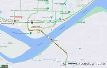 Traffic slowed on Mission Bridge after reports of a collision