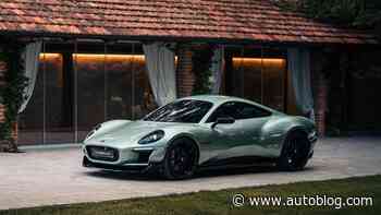 Caterham Project V a battery-electric coupe concept aiming for production