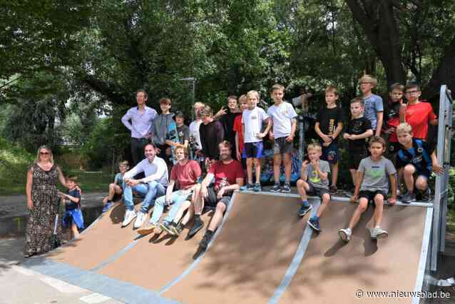 Skatepark breidt uit met vier ‘quarter pipes’