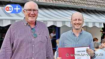 Fechtgemeinschaft Segeberg: Goldene Ehrennadel für Frank Rahlf
