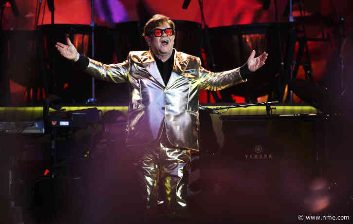 Elton John says he’s still “trying to process” his farewell tour coming to an end