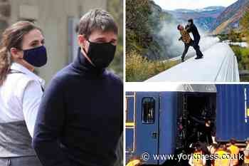 Mission: Impossible - Tom Cruise filming in North Yorkshire