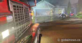 Fire causes extensive damage to southwest Edmonton home