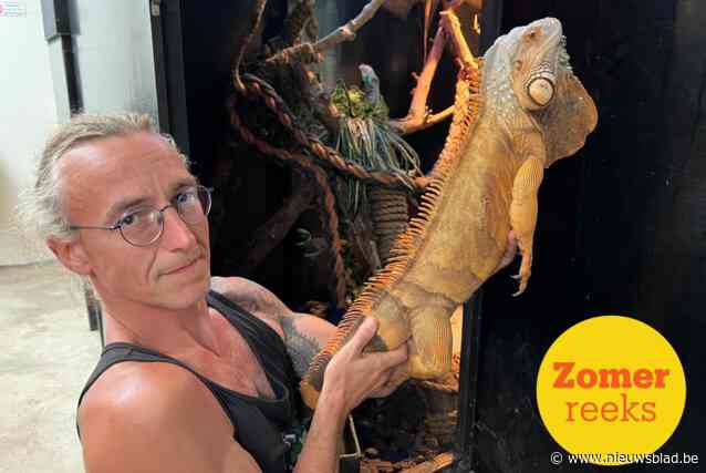 Mario (45) vangt 300 reptielen op in zijn opvangcentrum: “Mijn favoriet? Voldemort, een krokodil van twee meter”