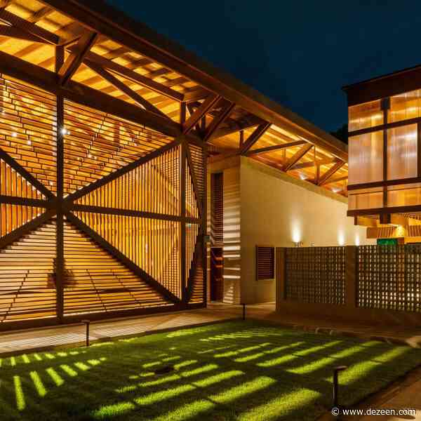 Mixtura wraps multi-building Brazilian convent in wooden brise soleil