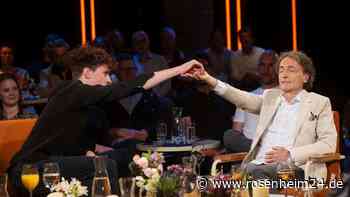 Giovanni di Lorenzo vor Kamera hypnotisiert