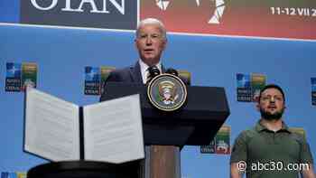 Biden touts NATO's unity in global security after pledging long-term assistance for Ukraine: LIVE