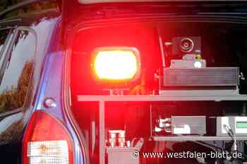Polizei Paderborn erwischt auf der B64 an einem Tag 325 Temposünder
