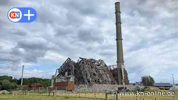 Kiel: Sprengung am Kesselhaus  im dritten Anlauf wie aus dem Bilderbuch