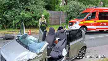 Unfall bei St. Quirin: Drei Verletzte bei Frontalzusammenstoß