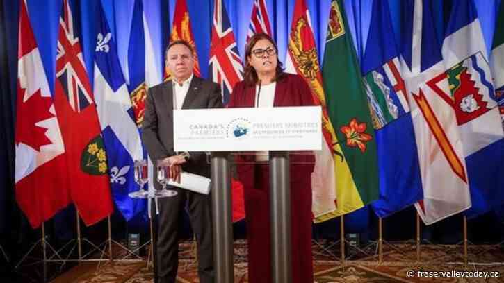 Canada’s premiers urge Ottawa to advance infrastructure to boost economic growth