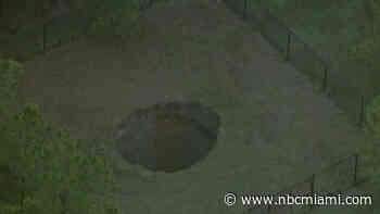 Florida sinkhole that swallowed man in 2013 reopens for a third time